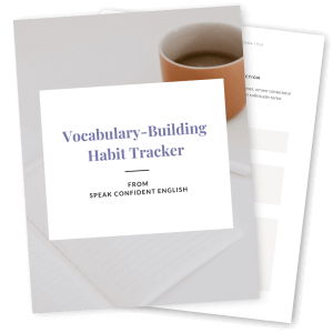 kick the habit, Vocabulary